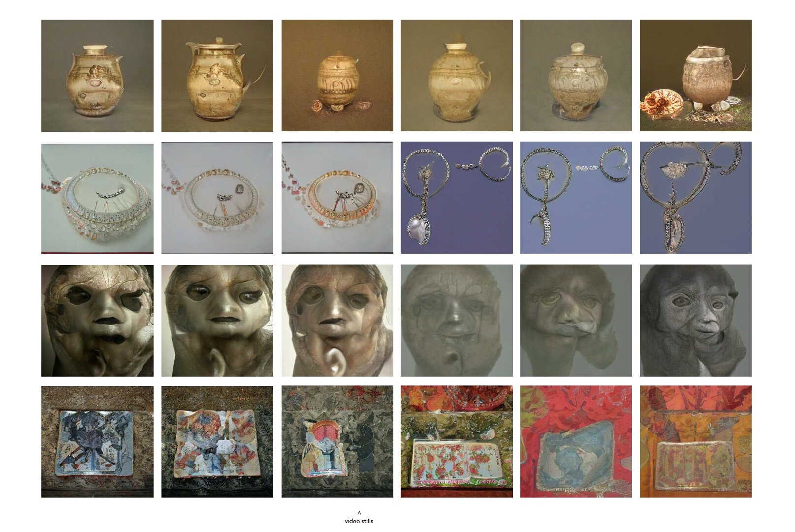 GAN-generated video still by Morehshin Allahyari