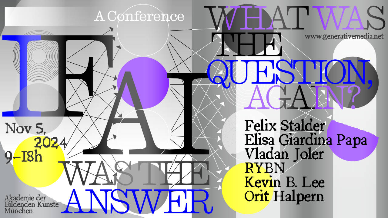 Header for If AI was the answer, what was the question, again? focus section