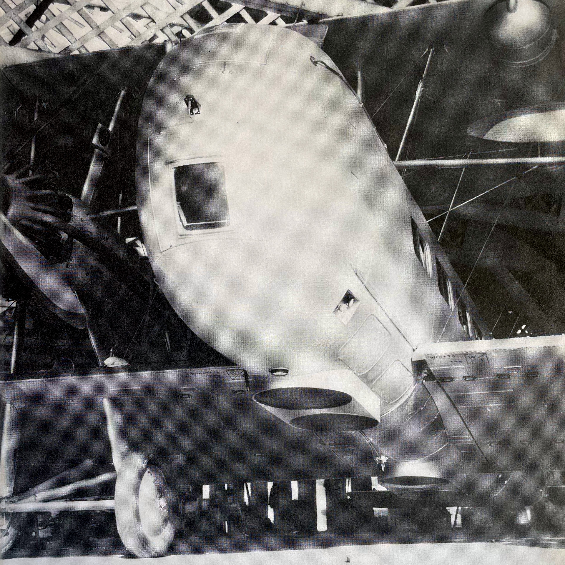Vickers Valentina biplane used in Kurdistan campaigns, 1930s