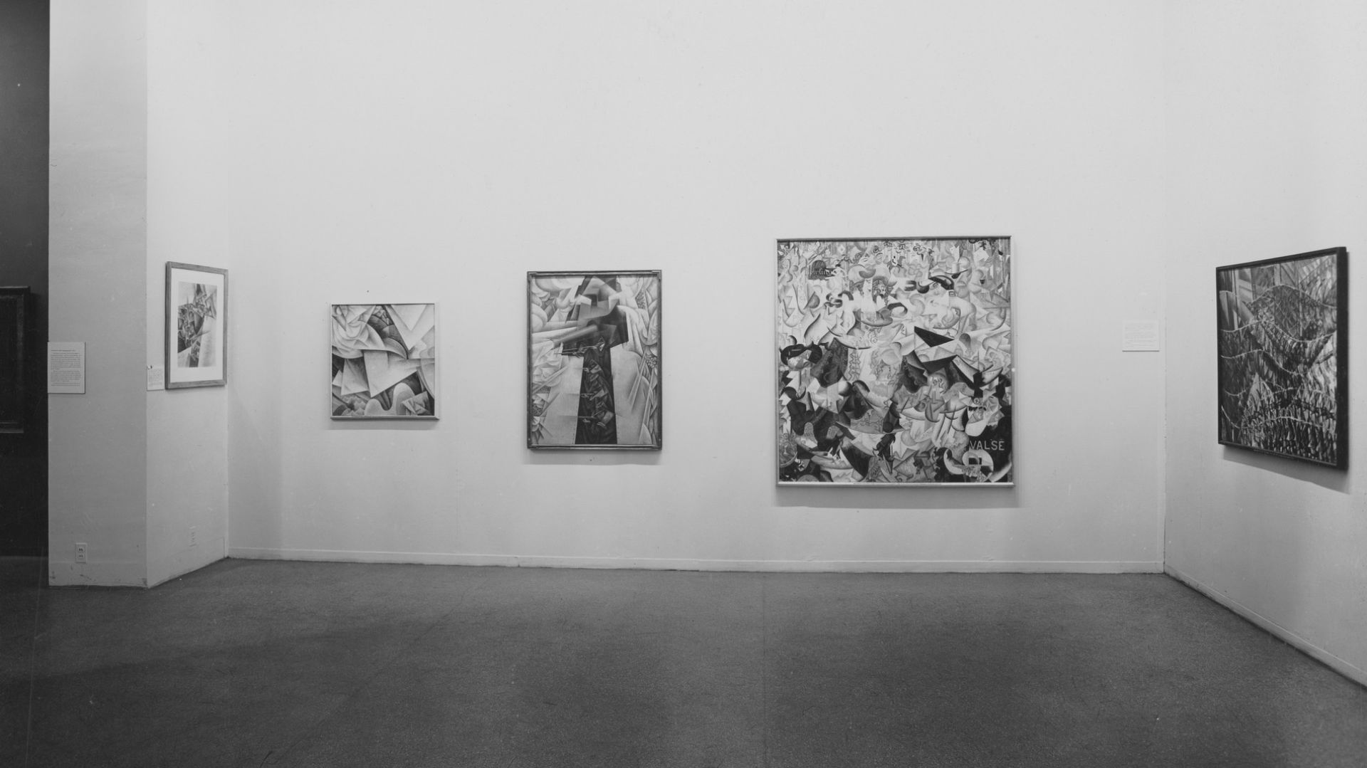 MoMA 1949 Twentieth Century Italian Art exhibition with Severini's Armored Train in Action